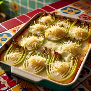 Gegratineerde Koolrabi Porties: 4 personen Deel dit recept via E-mail Deel op Facebook Recept afdrukken Ingrediënten ▢Koolrabi ▢Zout ▢Peper ▢Geraspte kaas ▢Slagroom Instructies Verwarm de oven voor op 180°C. Schil de koolrabi en snijd deze in plakjes. Schik de plakjes koolrabi in een ovenschaal. Bestrooi de koolrabi met zout, peper en een ruime hoeveelheid geraspte kaas. Schenk de slagroom gelijkmatig over de koolrabi. Zet de ovenschaal in de oven en gratineer de koolrabi gedurende 30-40 minuten, of tot de bovenkant goudbruin en de koolrabi gaar is. Haal de ovenschaal uit de oven en serveer de gegratineerde koolrabi als bijgerecht.