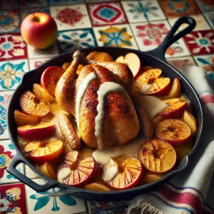 Normandische Fazant met Gebakken Appels