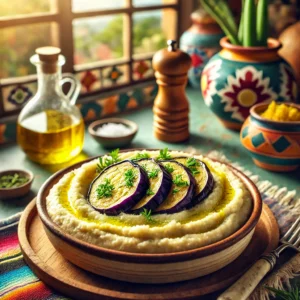 Romige Auberginepuree met Aardappel en Citroen