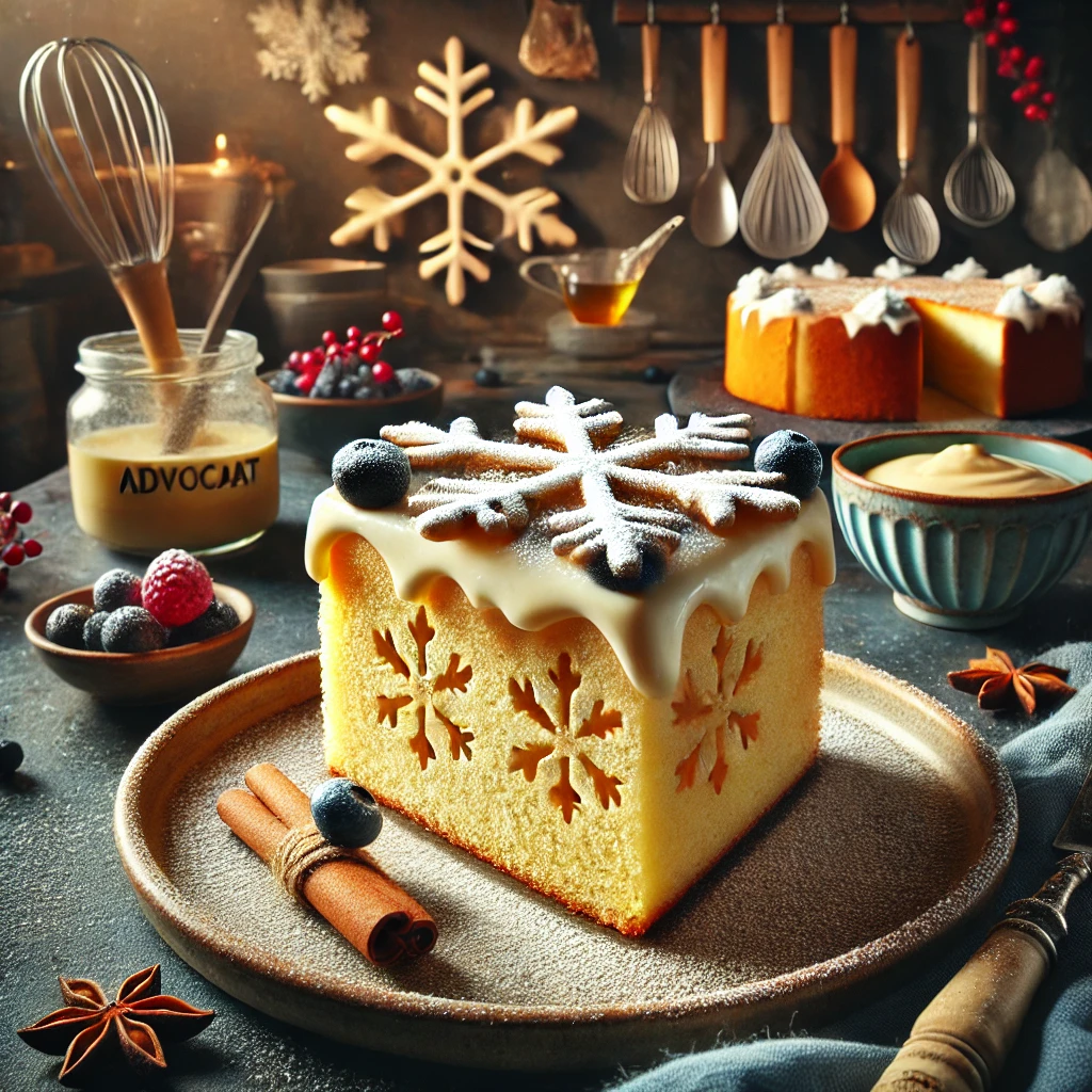 Sneeuwster Cake met Advocaat