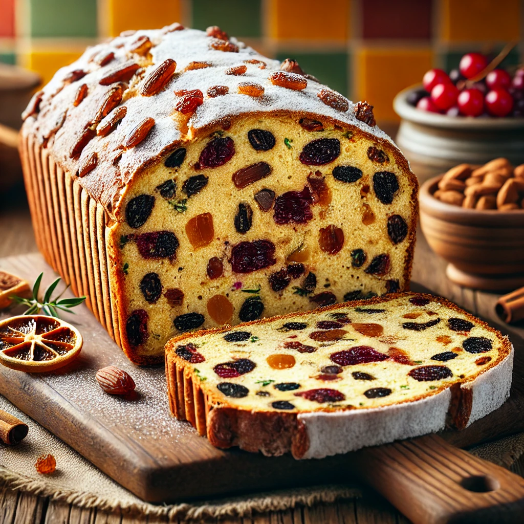 Traditionele Kerststol met Amandelspijs