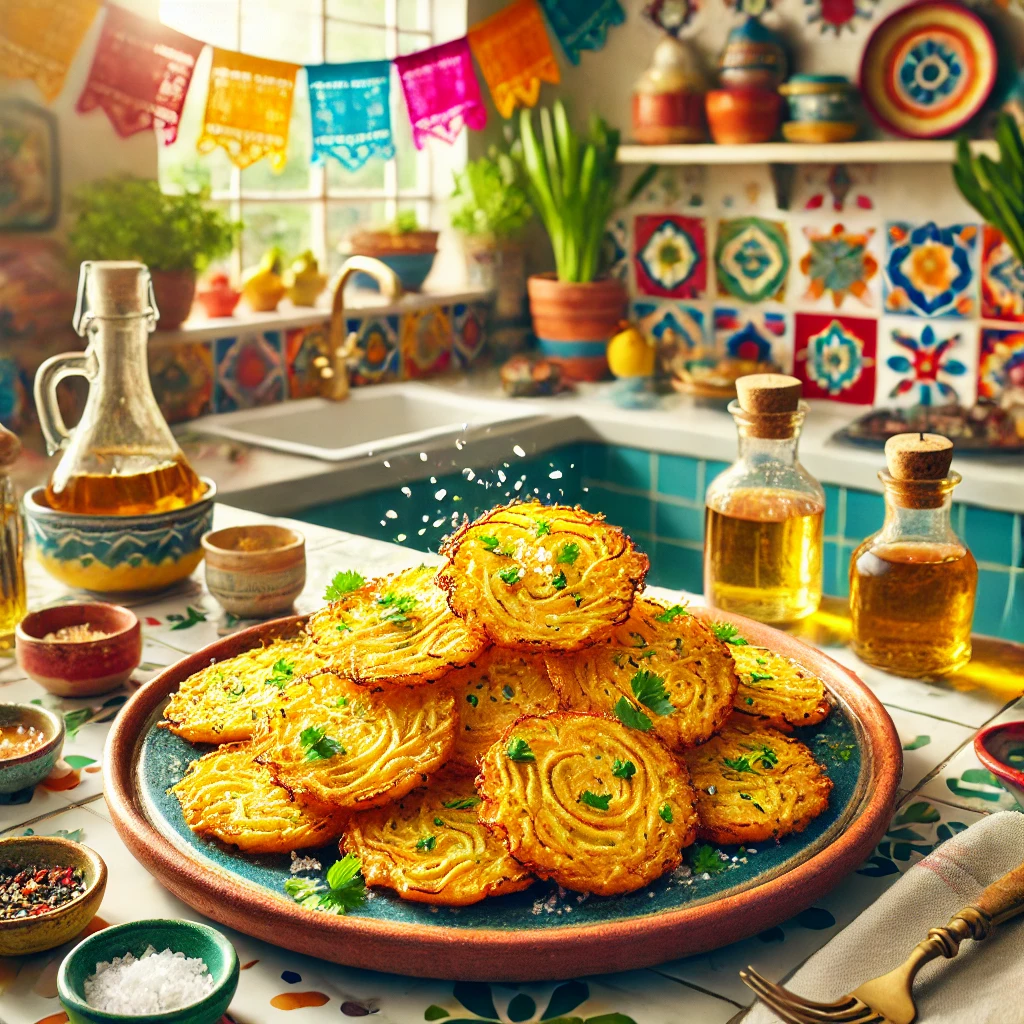 Knapperige Aardappelkoekjes uit de Airfreyer