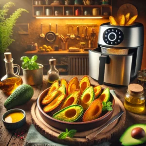 Knapperige Avocado Snacks uit de Airfryer