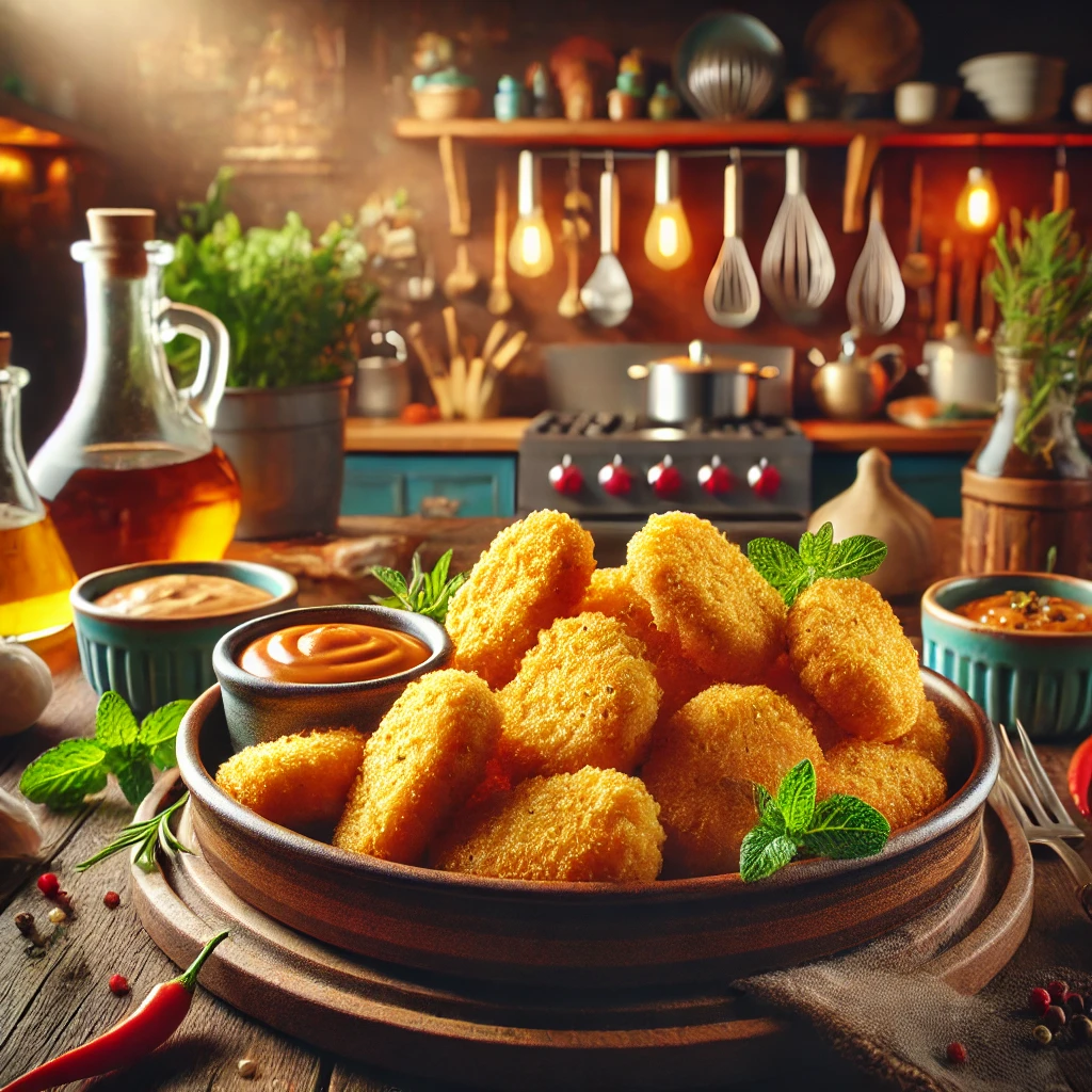 Krokante Kipnuggets