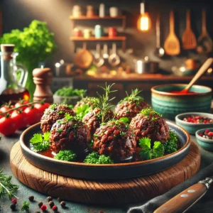Rundergehaktballen met Kruiden