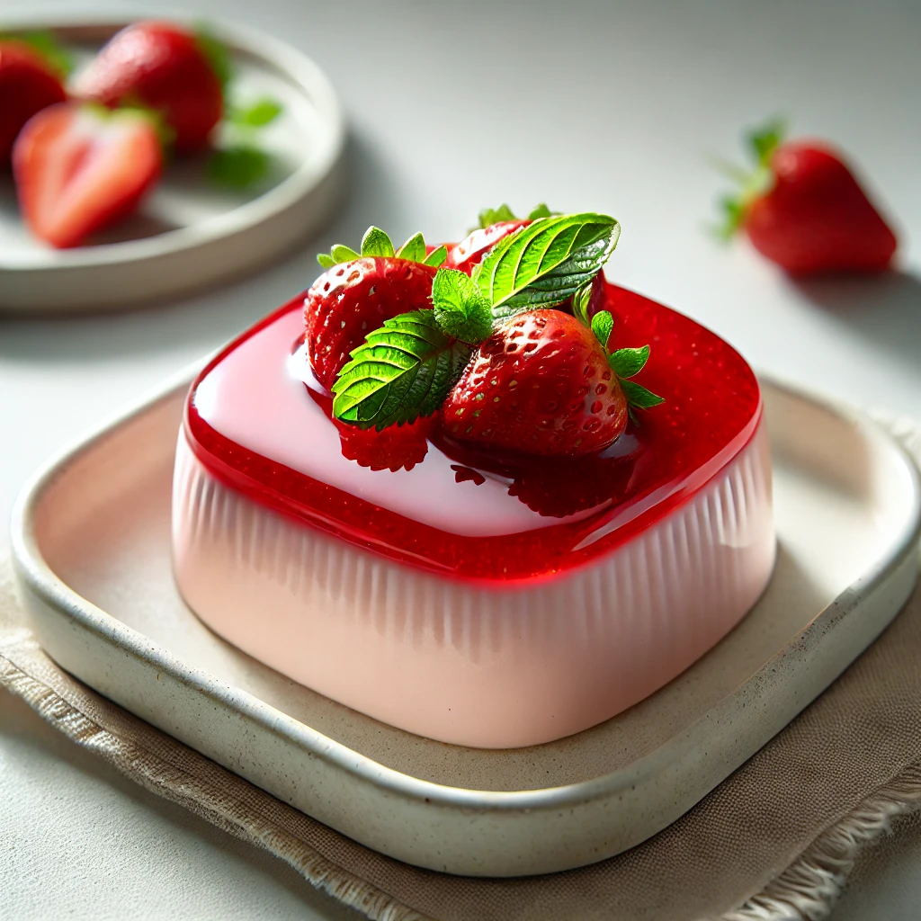 Aardbeienbavarois