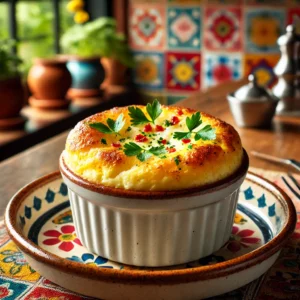 Ei-ontbijt Soufflé uit de Airfryer