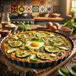 Frittata met Quinoa en Groenten
