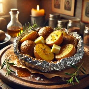 Gekookte Aardappelen met Jus uit de Airfryer