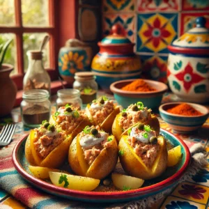 Geroosterde Aardappelen met Tonijnvulling