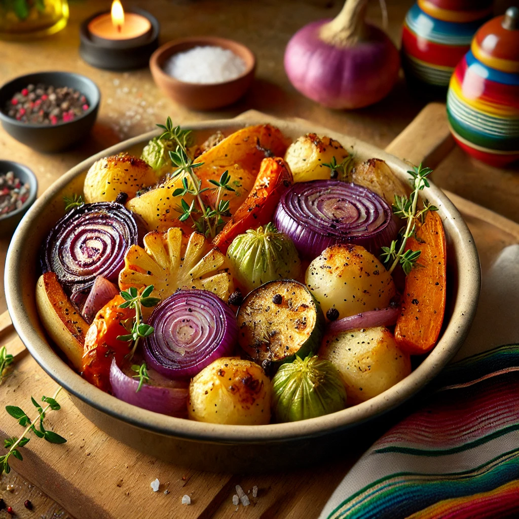 Geroosterde Wintergroenten uit de Airfryer