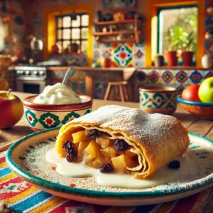 Klassieke Apfelstrudel met Vanillesaus