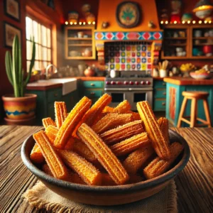 Krokant Gebakken Cassave uit de Airfryer