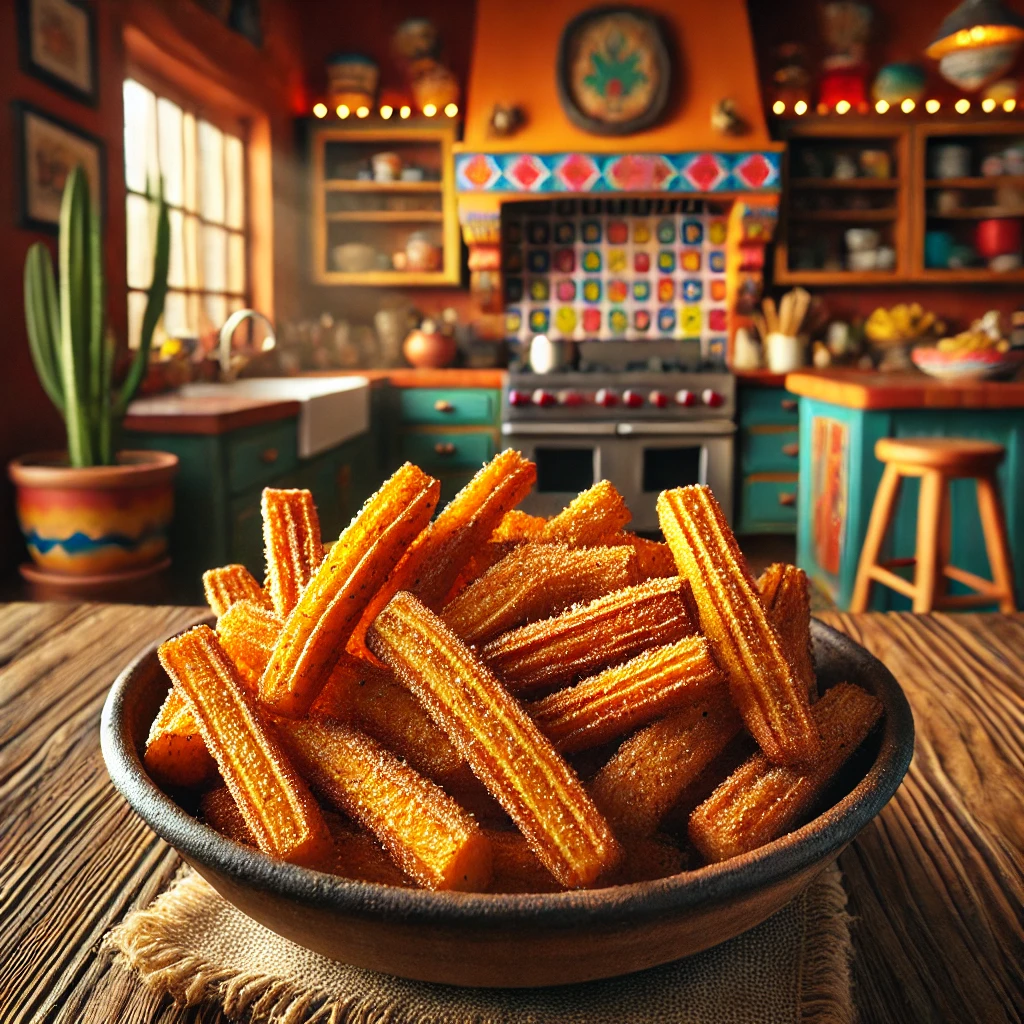 Krokant Gebakken Cassave uit de Airfryer