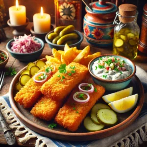 Krokant Gebakken Visfilets met Huisgemaakte Tartaarsaus