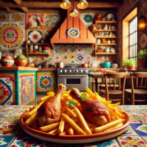 Krokante Drumsticks met Frites uit de Airfryer