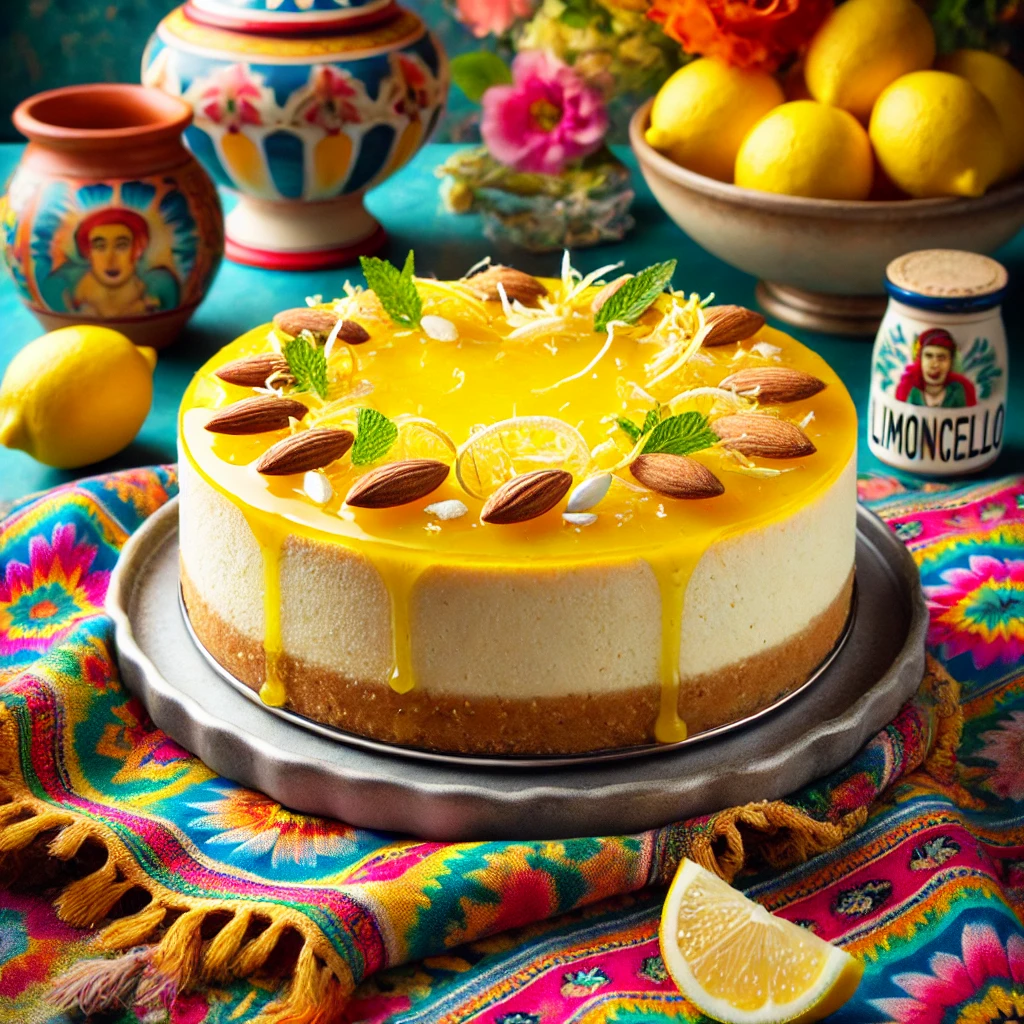 Limoncello Cheesecake uit de Airfryer