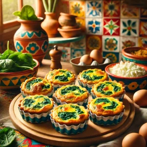 Mini Spinaziequiches uit de Airfryer