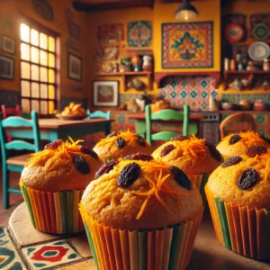 Wortel-Rozijnen Cupcakes uit de Airfryer