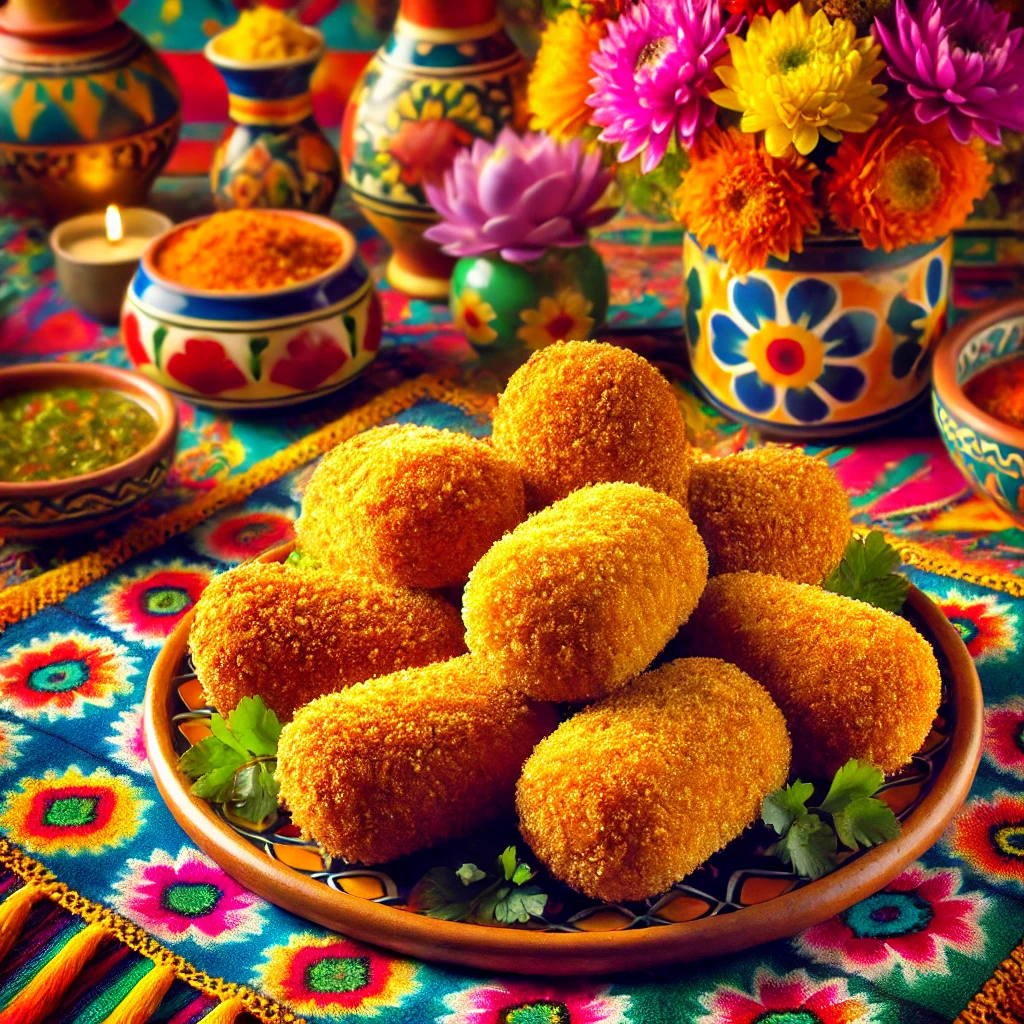 Zelfgemaakte Kroketten van Kliekjes uit de Airfryer