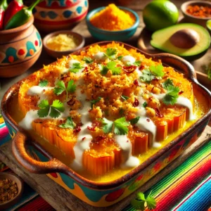 Gegratineerde Pompoen met Romige Saus