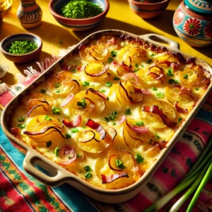 Romige Gegratineerde Aardappelen met Spek en Gruyère