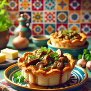 Zelfgemaakte Ragout met Kalfsvlees en Champignons