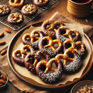Chocoladekrakelingen met Noten en Sesamzaad - Receptenplein.nl