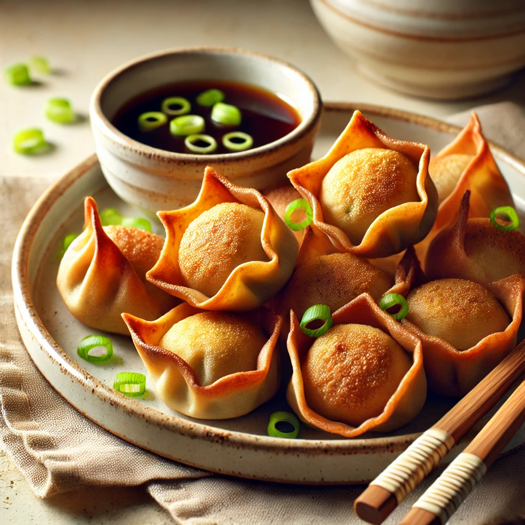 Seitan-wontons met groentevulling – Receptenplein.nl