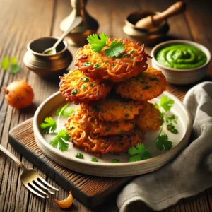 Onion Bhajis: Indiase uienballetjes (glutenvrij)