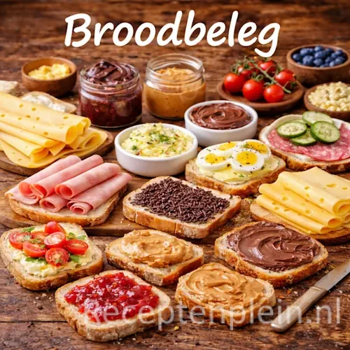 Broodbeleg recepten met zelfgemaakt broodbeleg op vers brood