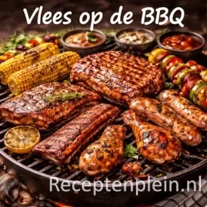 vlees op de bbq