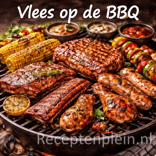Vlees op de BBQ recepten met steaks, spareribs en gegrilde vleesgerechten van de barbecue