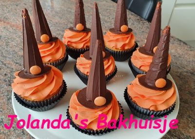 Heksenhoedjes voor Halloween
