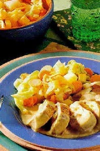 Aardappel groenten pot