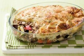 Aardappel groenteschotel