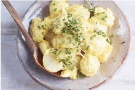 Aardappel met knoflookmayonaise