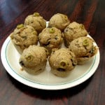 Aardappel olijven muffins