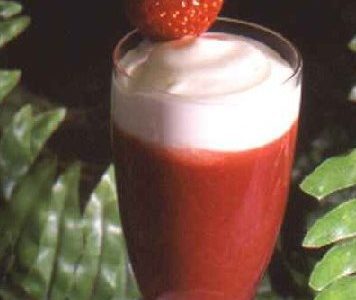 Aardbeienflûtes