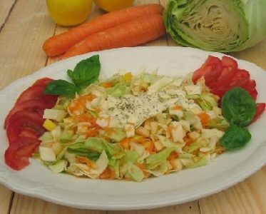 Appel-spitskoolsalade