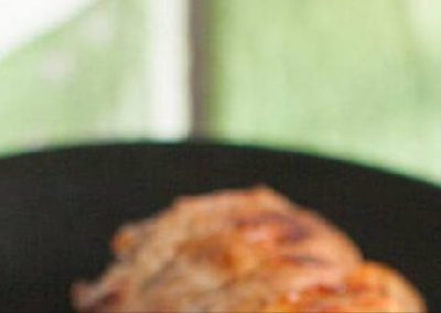 BBQ steak-roll