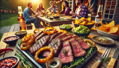 Biefstukjes 'Colorado' van de BBQ