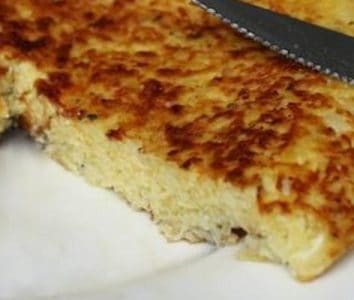 Bloemkool-aardappeltaart