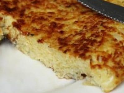 Bloemkool-aardappeltaart