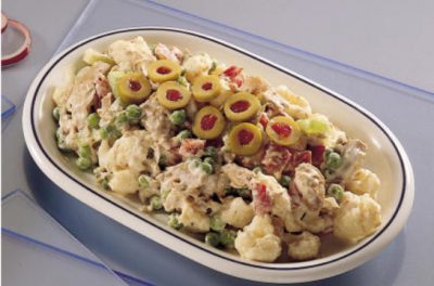 Bloemkoolsalade met tonijn