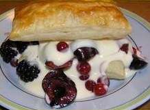Zomerfruit gebak
