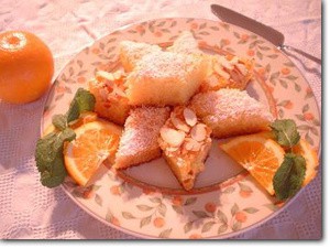 Cake met sinaasappel