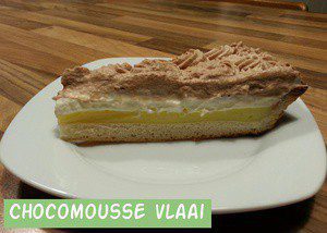 Chocomousse Vlaai