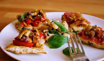 Crostini Met Rosbief En Confit Van De Rossa Di Tropea Ui
