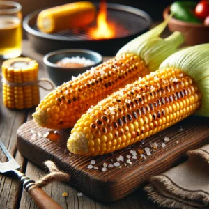 Gegrilde Maïskolven Californische Stijl